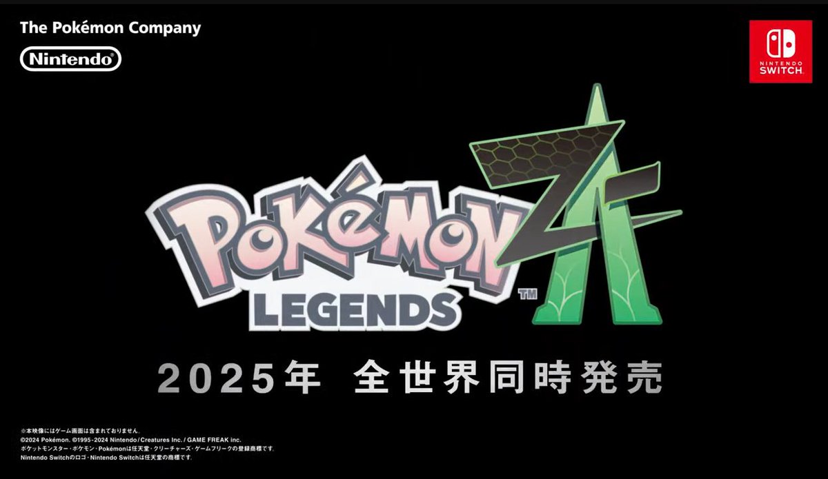 【カロス地方】『Pokémon LEGENDS Z-A（ゼットエー）』2025年に発売決定！ポケモンプレゼンツで発表
youtube.com/watch?v=9SCFNr…