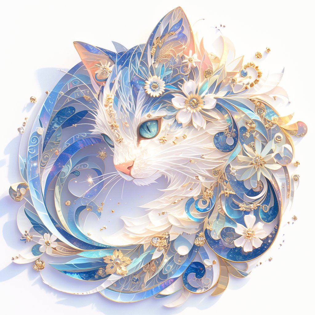 wordy_kanji's tweet photo. ルビサファ・ゴージャスネコ https://t.co/kmTskUBBKa