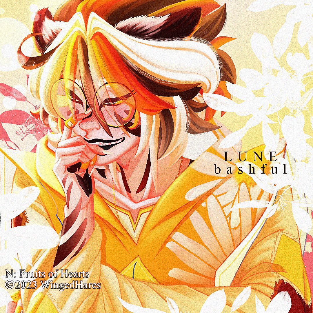 WingedHares's tweet image. #NProjectVNRRPG

N&apos;s 1st Art Series~ 
Style Experimentalys: Expression ✨

LUNE: Bashful is the 2nd of 3 parts, telling a bittersweet story of love and longing. Here, Lune tries his hardest to not grin from Alyx&apos;s teases 💞

#StyleConcept #VisualNovel #RPG #FarmingSim #AmareGame