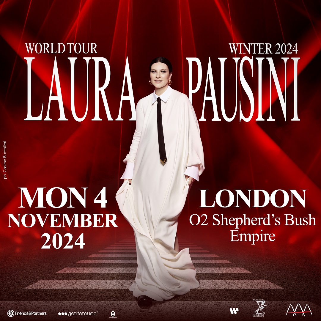 .@LauraPausini has announced a new winter date at @O2SBE in London on Mon 4 November 2024, as part of her successful WORLD TOUR. Expect an extraordinary show with a large production, two and a half hours of music, a set list made of iconic songs from her career, and some tracks…