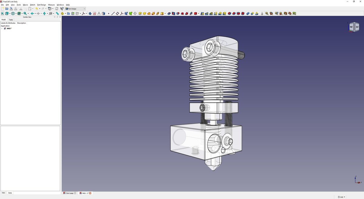 I bet you know this little one #3DModeling #FreeCAD