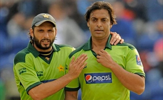 Do You Know that?

#ShoaibAkhter is the fastest Bowler and #ShahidAfridi is the fastest Spinner in the World

Fastest ball: 161.3 km/h
Fastest Spin ball: 134 km/h

#ShoaibAkhter | #ShahidAfridi | #Pakistan |
<a href="/shoaib100mph/">Shoaib Akhtar</a> | <a href="/SAfridiOfficial/">Shahid Afridi</a> |