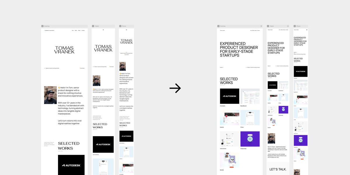 Found an older work, "Basisboard," that deserved a spot in my portfolio. Also refreshed the visuals and structure in just an hour with <a href="/framer/">Framer</a>. Check out the new look! 

Live: tomvranek.xyz 
Stay tuned for more!

#PortfolioUpdate #Framer