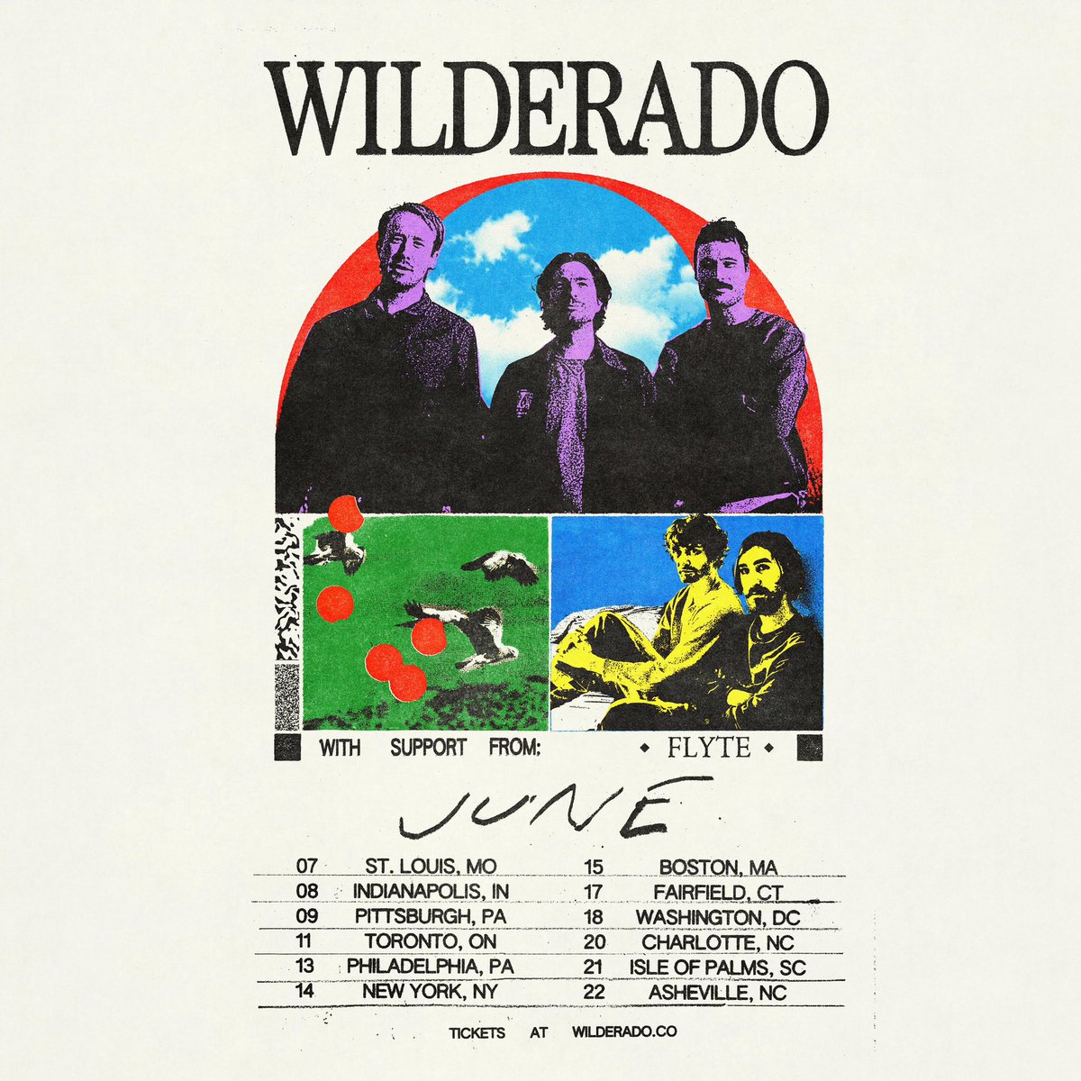 Very happy to say we’ll be travelling round the states with the beautiful boys from @WILDERADO this June. We’ll be opening for them with a full band set up. It’s going to be a beautiful trip x