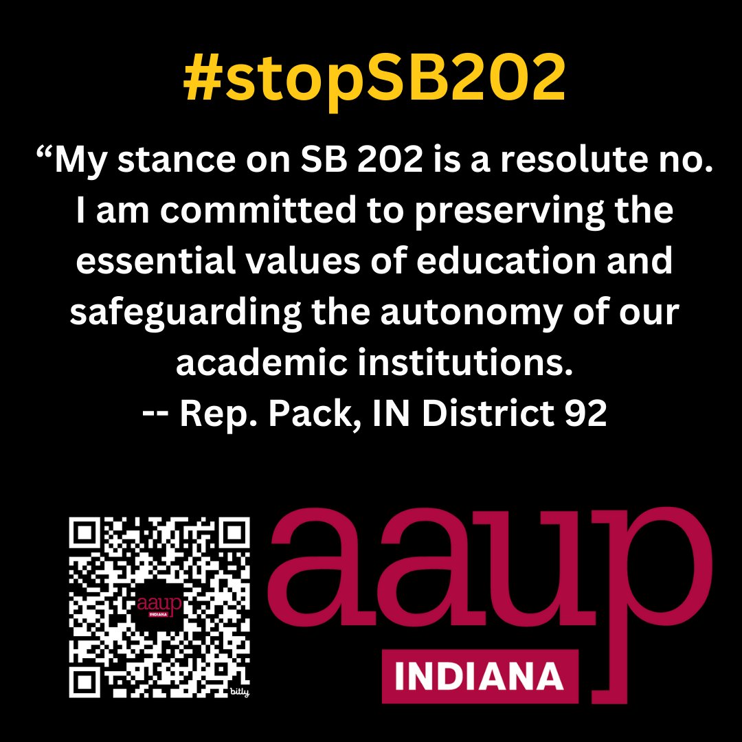 BSU_AAUP (@aaupbsu) on Twitter photo It's well-known that #SB202 is a partisan-political bill being pushed through by one party super-majority. Here then is a view from the other party: <a href="/BallState/">Ball State</a> <a href="/AAUPPurdue/">AAUP Purdue</a> It's well-known that #SB202 is a partisan-political bill being pushed through by one party super-majority. Here then is a view from the other party: <a href="/BallState/">Ball State</a> <a href="/AAUPPurdue/">AAUP Purdue</a>