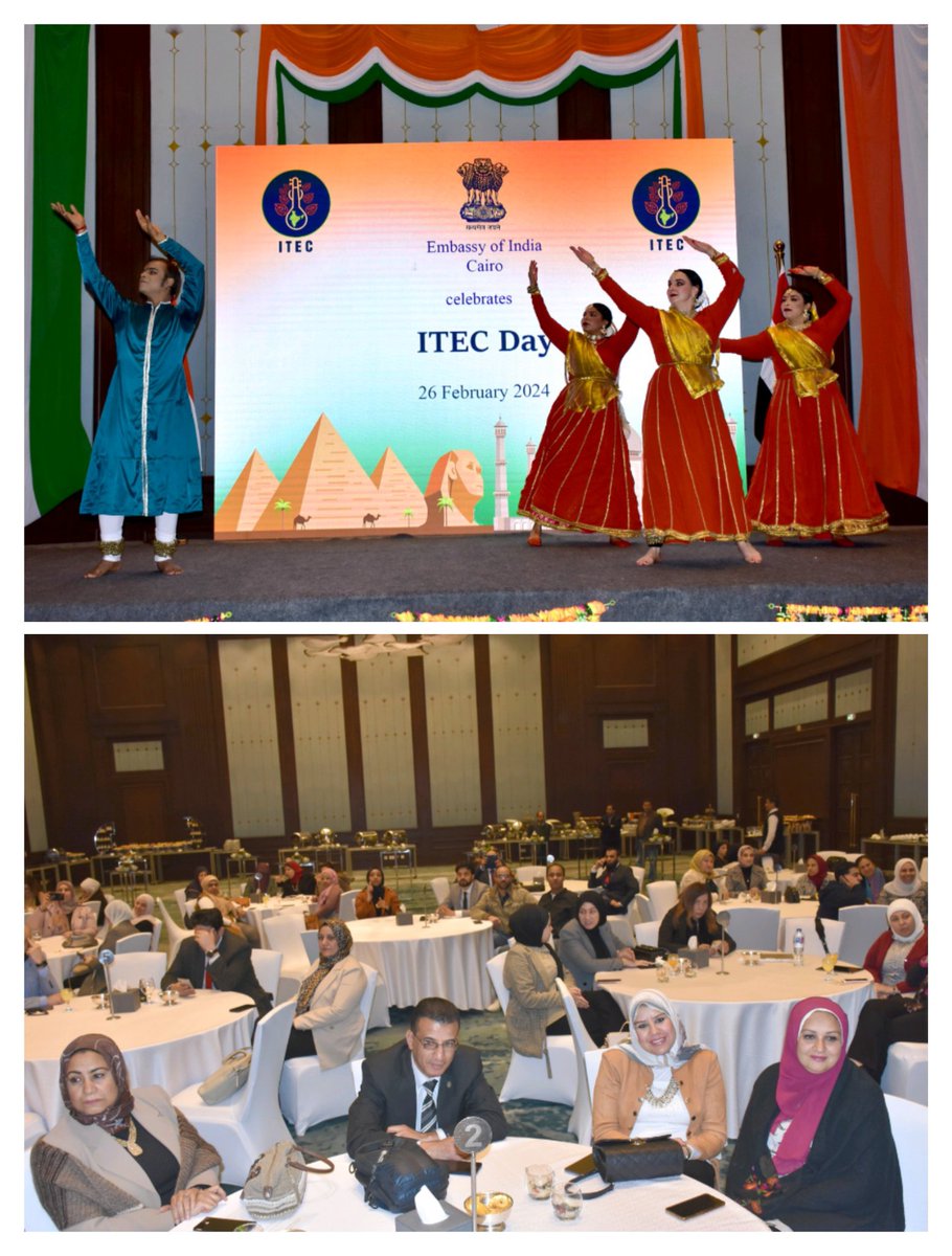 @indembcairo celebrated 59th ITEC Day, with participation of ITEC alumni and officials from various Ministries. Minister of Higher Education of Egypt, Dr Mohamed Ayman Ashour was Chief Guest. 1425 Egyptian officials have benefited from #ITEC.