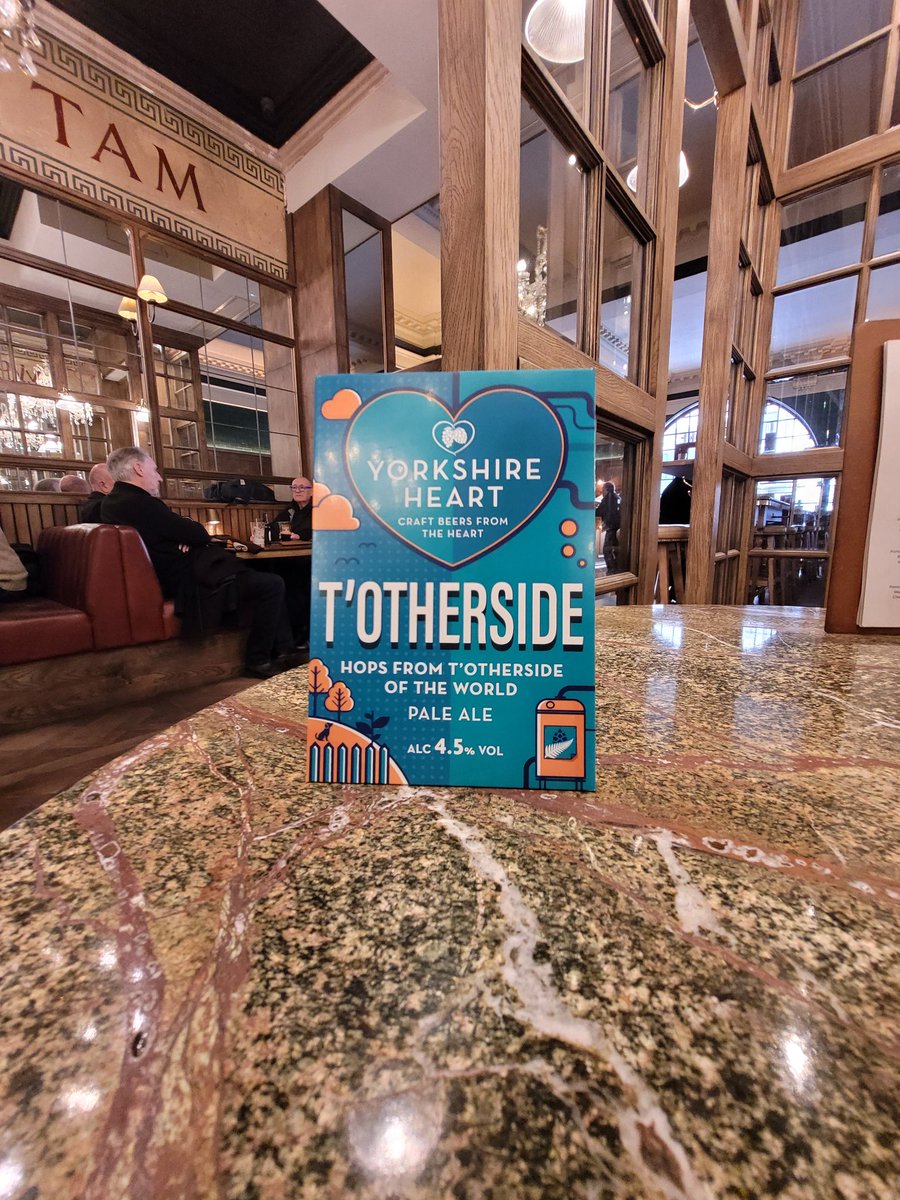 T'Otherside from @Yorkshire_Heart new beer drop at The Colmore, come and get it guys this won't last long 😍 #beer #birmingham #TuesdayMotivaton #getabeer #caskbeer