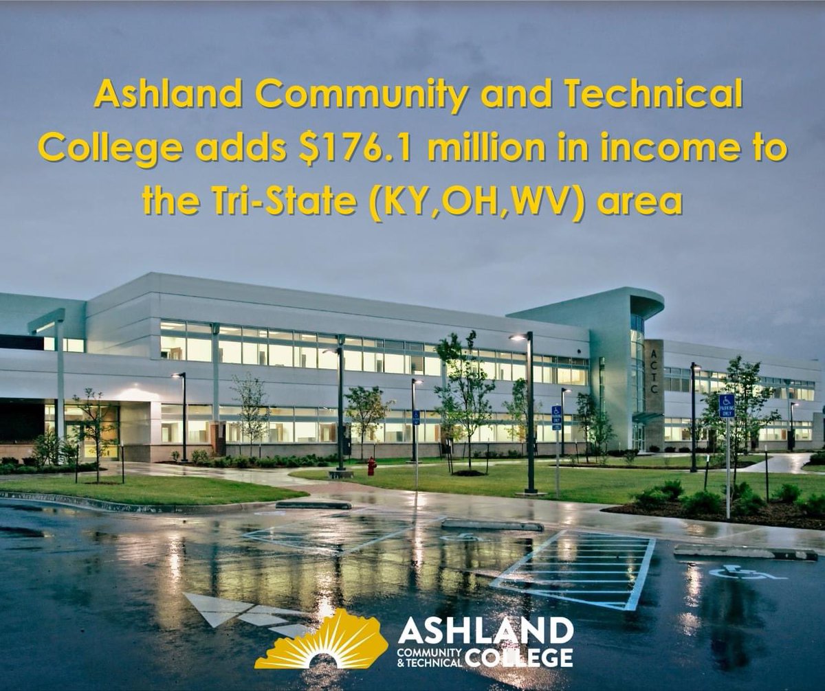 Ashland Community and Technical College has received new data that highlights the profound influence that ACTC has on the college’s service area.

Learn more here: ashland.kctcs.edu/news/2024/actc…

#ACTCproud #ashlandky #EconomicImpact #Lightcast