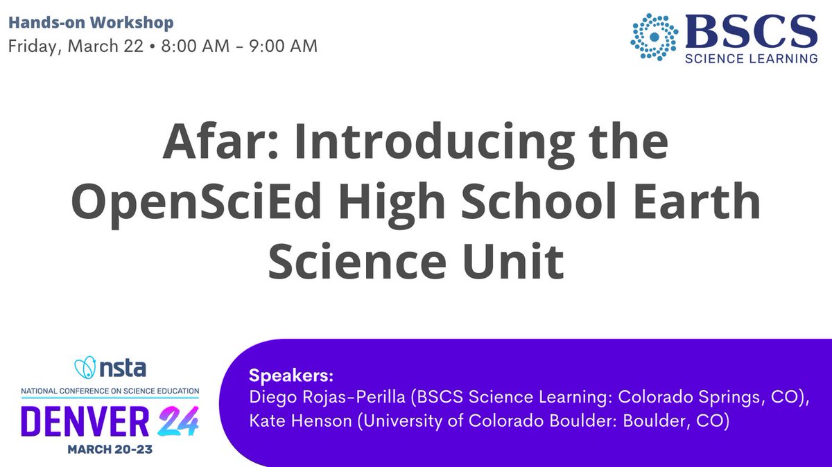 BSCS Science Learning tweet media