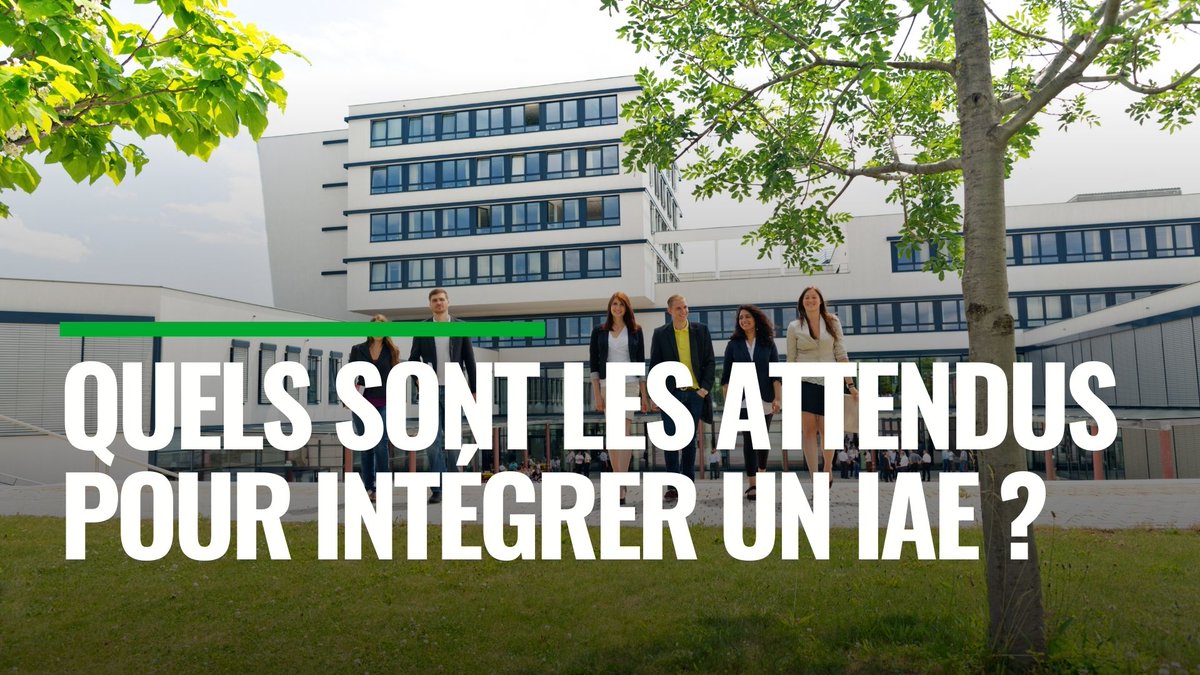 letudiant's tweet image. Si le management vous intéresse, vous pouvez postuler après le bac dans un #IAE. 🧑‍🎓 Pour mettre toutes les chances de votre côté lors des inscriptions sur #Parcoursup2024, l'Etudiant fait le point sur les attendus ! ⤵️

🔗 letudiant.fr/etudes/ecole-d…