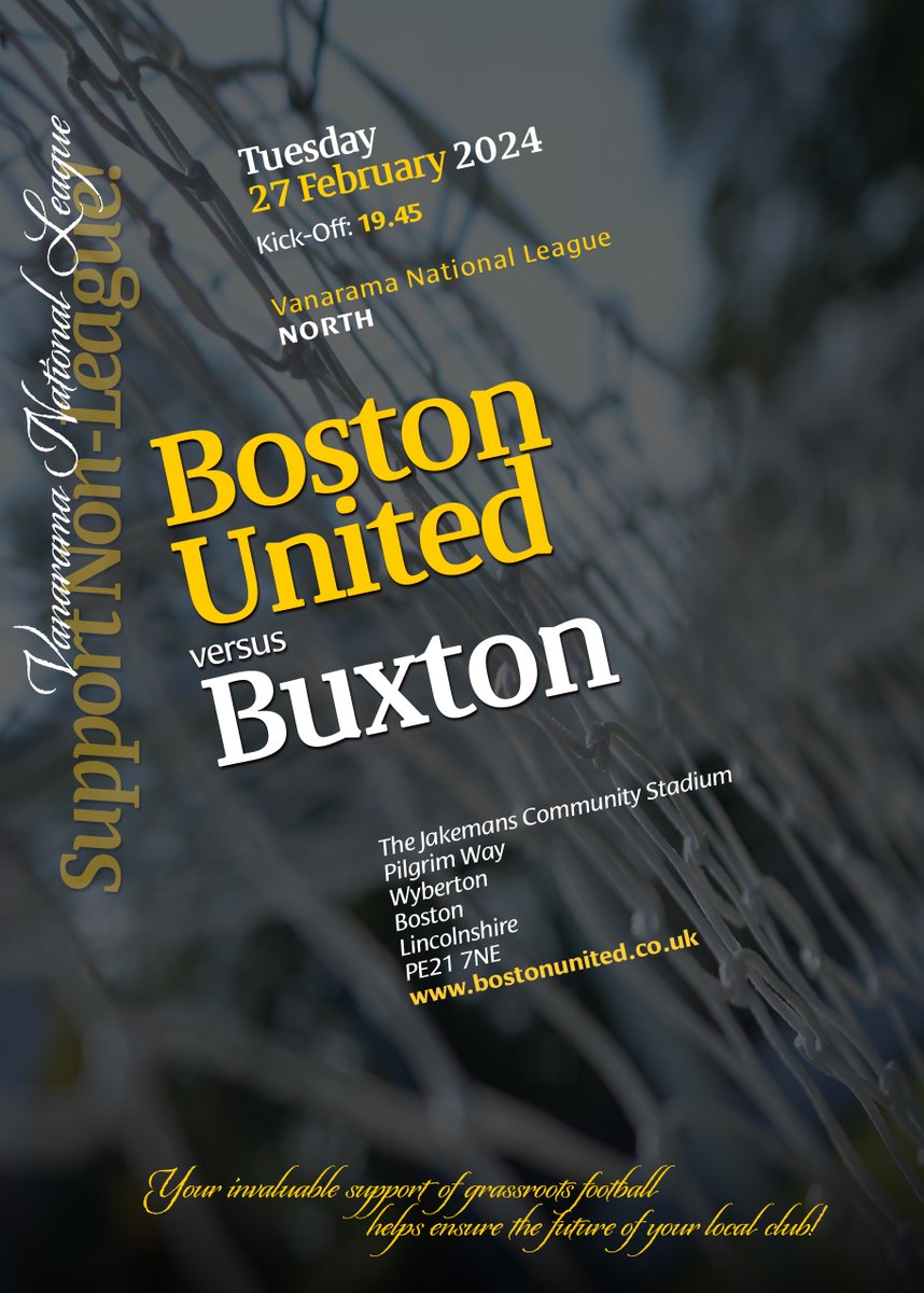 thejakewhiteley's tweet image. There's a cracking #StepTwo #NationalLeagueNorth encounter tonight locally, when @bostonunited welcome @Buxton_FC to #TheJakemansStadium - be sure to check the host club's social-media/website for very latest news re Admission Fees, KO, etc!...