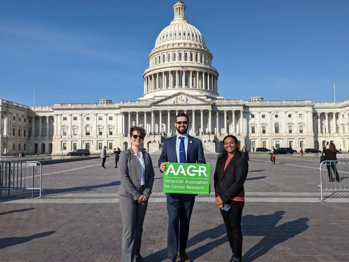 Excited to talk to my representatives today about increasing NIH funding with @AACR Early-career Hill Day! #AACRontheHill #FundNIH