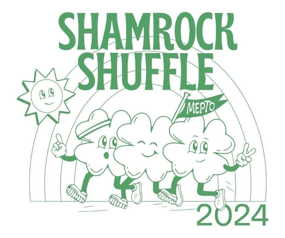 Have you registered for Medway Elementary PTO (MEPTO)'s Shamrock Shuffle on March 9, 2024? Get out your green and register now for this family-friendly FUNrun Register using this link: bit.ly/42loicy.