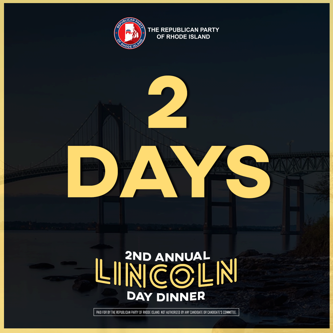 We are two days away from our Lincoln Day Dinner! RSVP >> rb.gy/oydwb8 #LeadRight