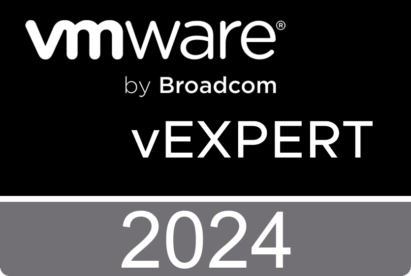 After a brief break from the program last year, I have been awarded as a #vExpert 2024! 🎉 @VMware community keeps going strong! @Broadcom