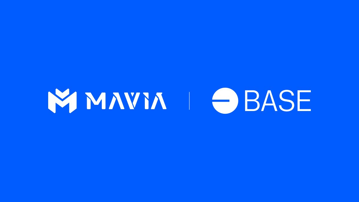 Mavia is building on @base! We have chosen Base as our L2 to scale the Mavia ecosystem. Fast, secure, low-cost and incubated by @coinbase, Base is the perfect fit to support Mavia's rapidly growing mobile playerbase. A thread on why we chose Base 🧵