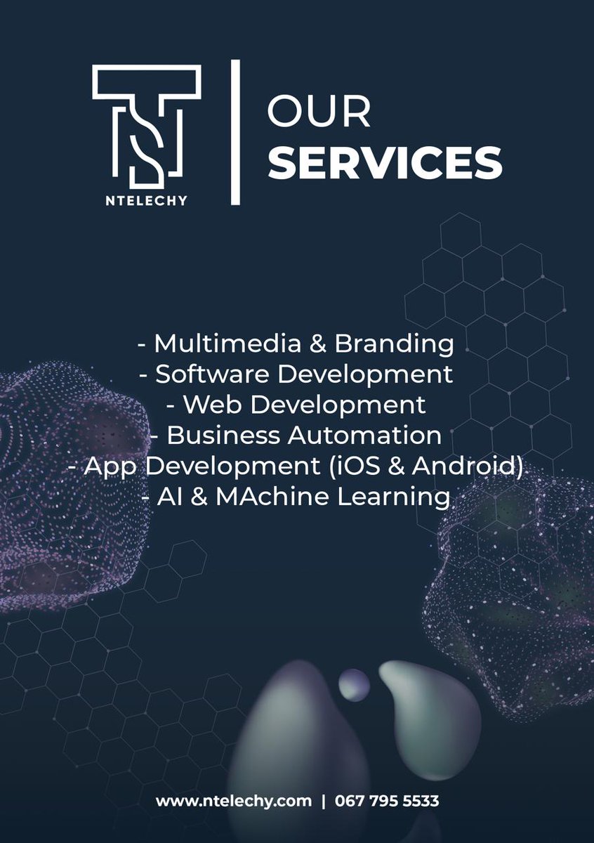 You better believe it, we have all your business needs covered. From Web to App development and to the automation of your business operations and AI to drive efficiency. Branding to polish your Image!! 
#Multimedia #viralvideo #Vina2024 #webdeveloper #GraphicDesign #ai #Diddy