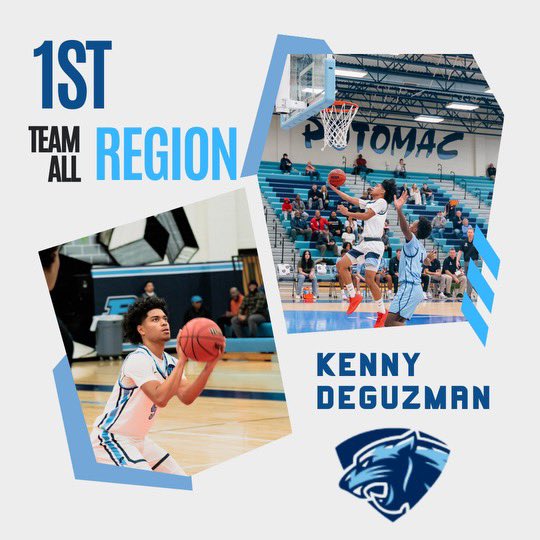 Potomac Panthers Basketball (@potomacblue) on Twitter photo Congratulations to Kenny DeGuzman <a href="/Kd8_baller/">Kenneth DeGuzman</a> for being selected First Team All Region
#blueblood #wegotyou✌🏾 #wearepotomac Congratulations to Kenny DeGuzman <a href="/Kd8_baller/">Kenneth DeGuzman</a> for being selected First Team All Region
#blueblood #wegotyou✌🏾 #wearepotomac