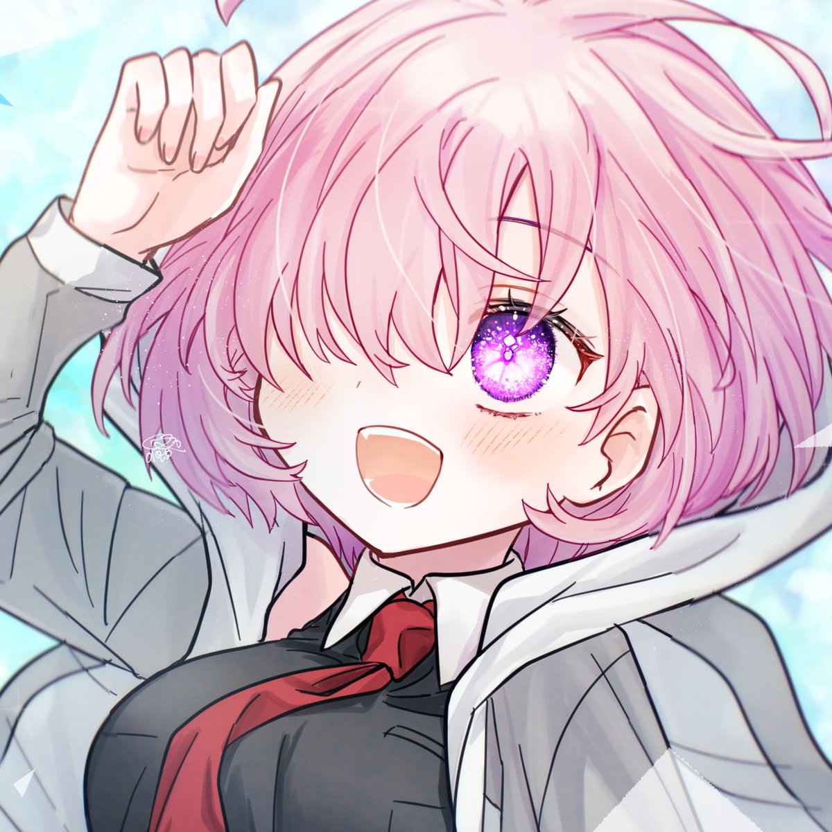 FGO「マシュ! #FGO 」|はるかっぱのイラスト