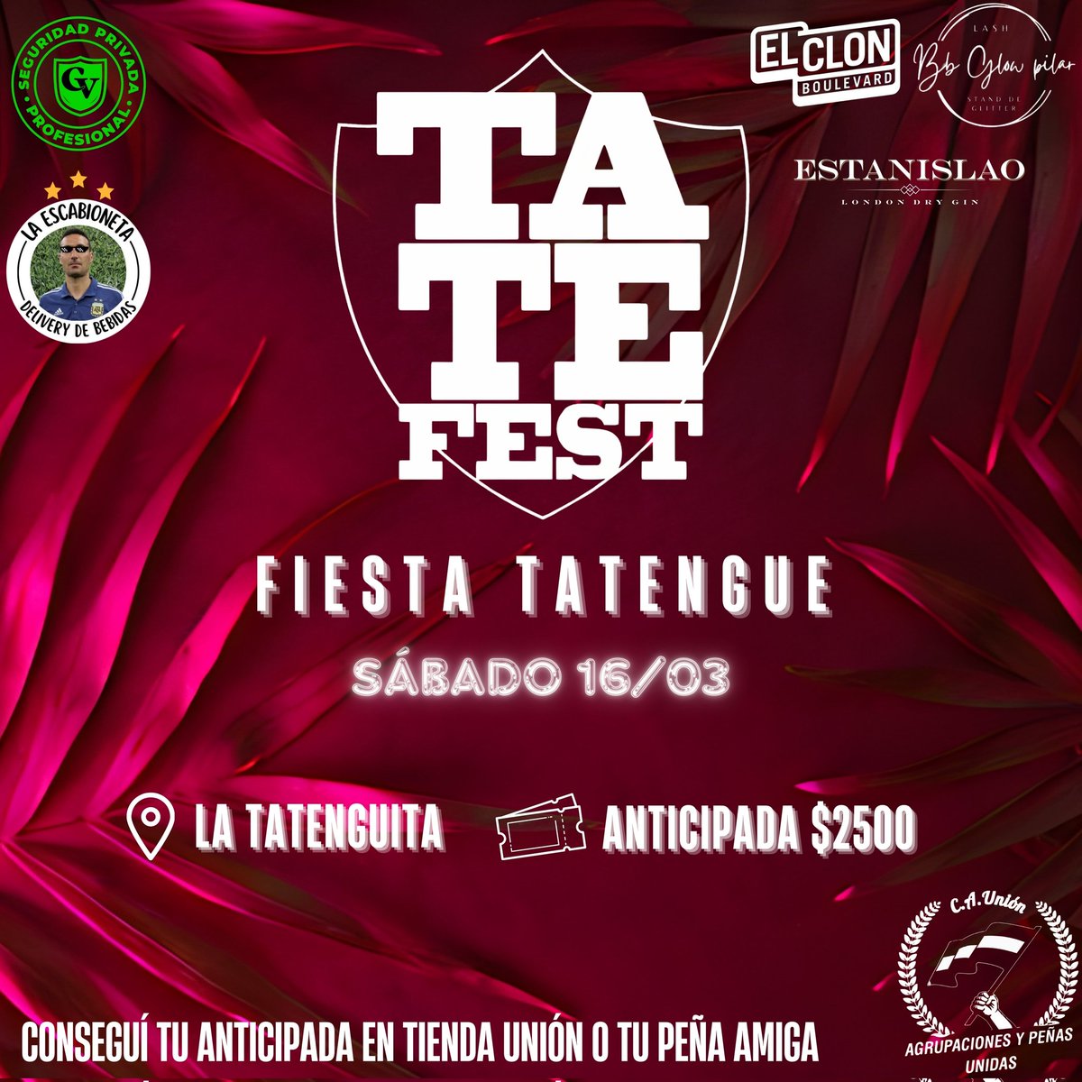 ayp_cau's tweet photo. 🎟️Está semana empieza la venta de entradas 
📩Para adquirirlas online contáctate por privado 
🇦🇹Recordá que todo lo recaudado va a ser destinado a los festejos del aniversario 🇦🇹 https://t.co/JAW5lOlvKB