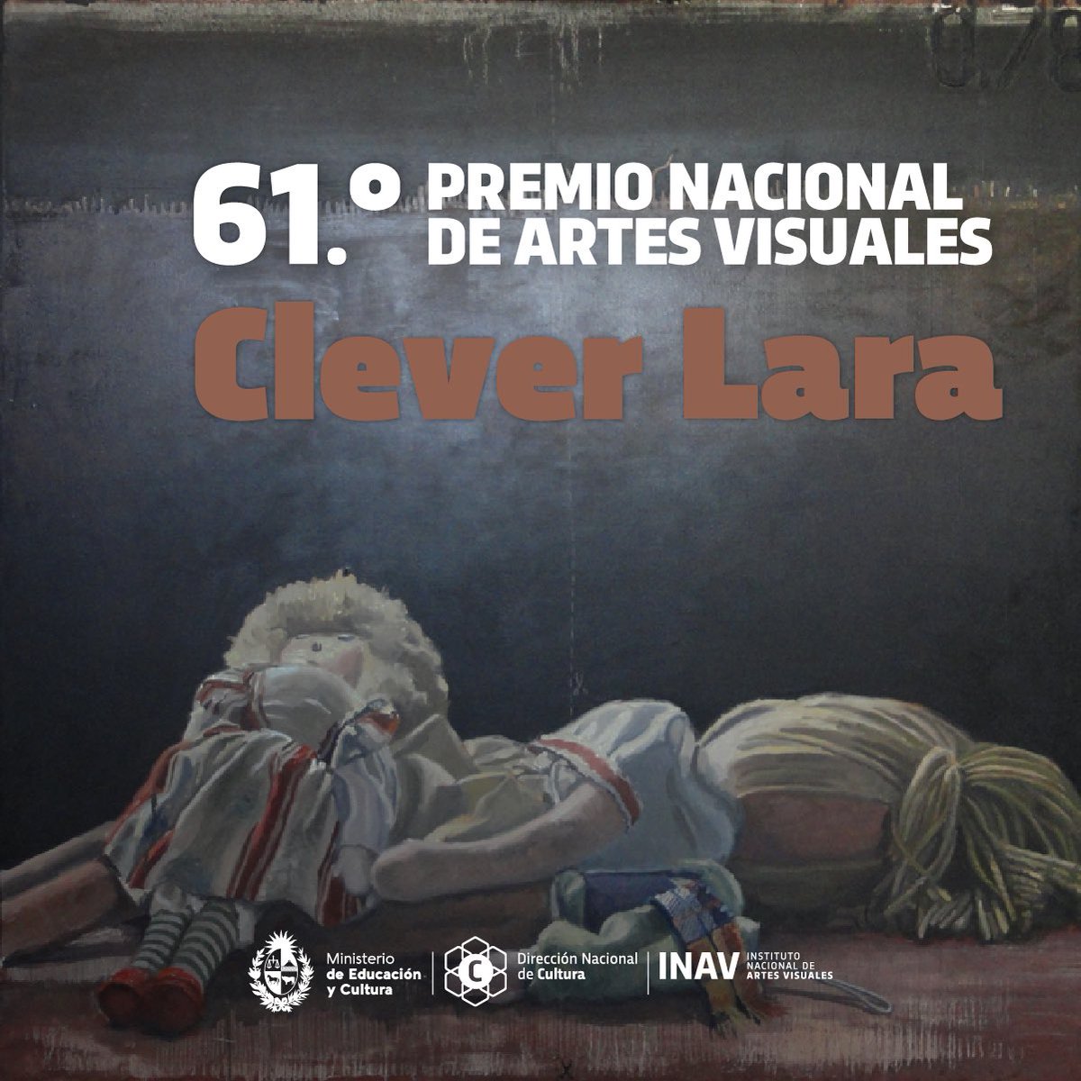 ¡Convocatoria abierta! 

👉🏼 culturaenlinea.uy/opportunity/si…

#PremioNacionaldeArtesVisuales