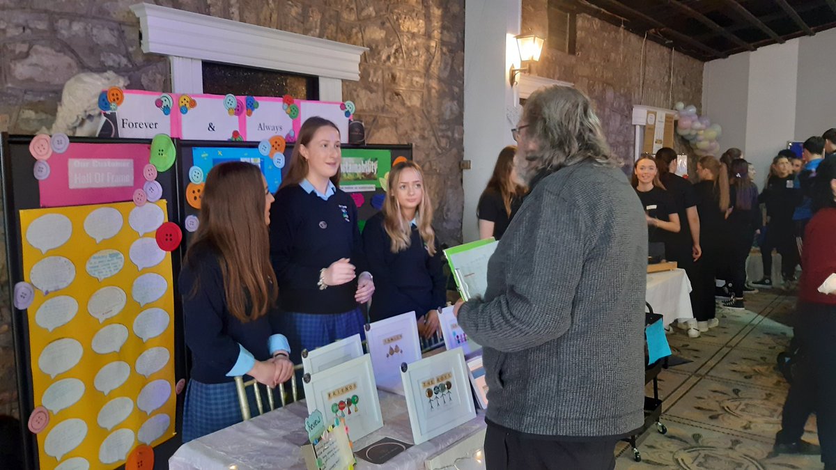 Judging is under way at the North Cork Student Enterprise Awards. Our thanks to Valerie Murphy @AvonBlack, Tadgh Curtis & Cathy Fitzgibbon @theculinarycelt