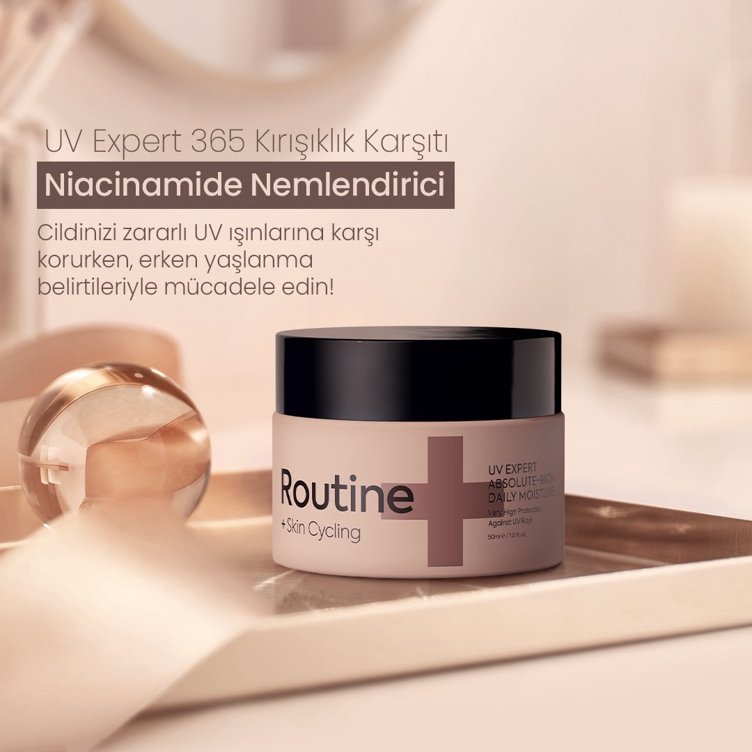 RoutinePlus's tweet image. Yenilikçi ve çok yönlü cilt bakımının gücünü keşfedin! ✨ #niacinamide ile cilt bariyerinizi güçlendirin, nem dengesini koruyun ve yağ üretimini dengeleyerek cilt tonunuzun eşitlenmesine yardımcı olun. #ciltbakimi #skincycling #routineplus