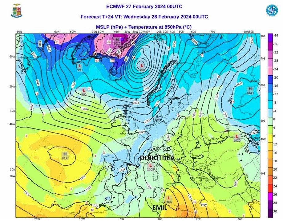 KolydasT's tweet image. ☔️   ΠΕΡΙΜΕΝΟΝΤΑΣ ΤΗΝ ΔΩΡΟΘΕΑ &quot;DOROTHEA&quot;
✅ Το βαρομετρικό χαμηλό που σχηματίζεται αύριο στη Κεντρική Μεσόγειο , έχει ονομαστεί #Dorothea από το Group Κεντρικής Μεοσογείου της #Eumetnet.   
✅ Το σύστημα αυτό θα αρχίζει να επηρεάζει και τη χώρα μας από το απόγευμα της Πέμπτης και…