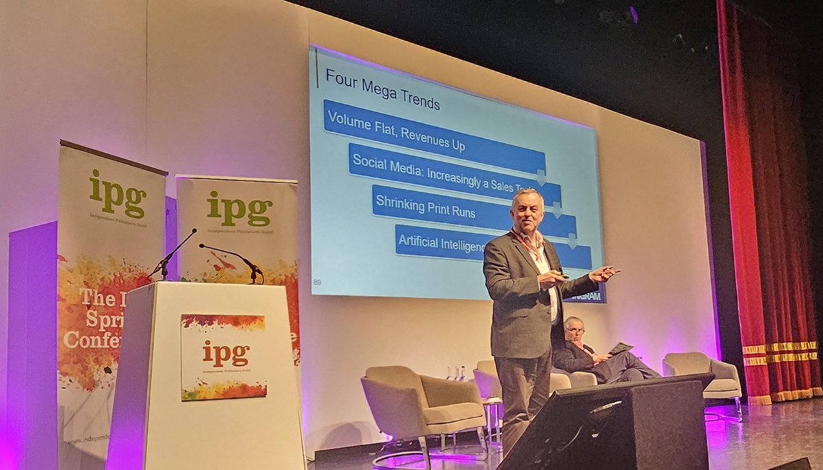 The Four Mega Trends for print on demand for 2024, @IngramContent's David Taylor gives a whistle-stop guide to publishing trends, and how publishers are responding to them #ipgsc