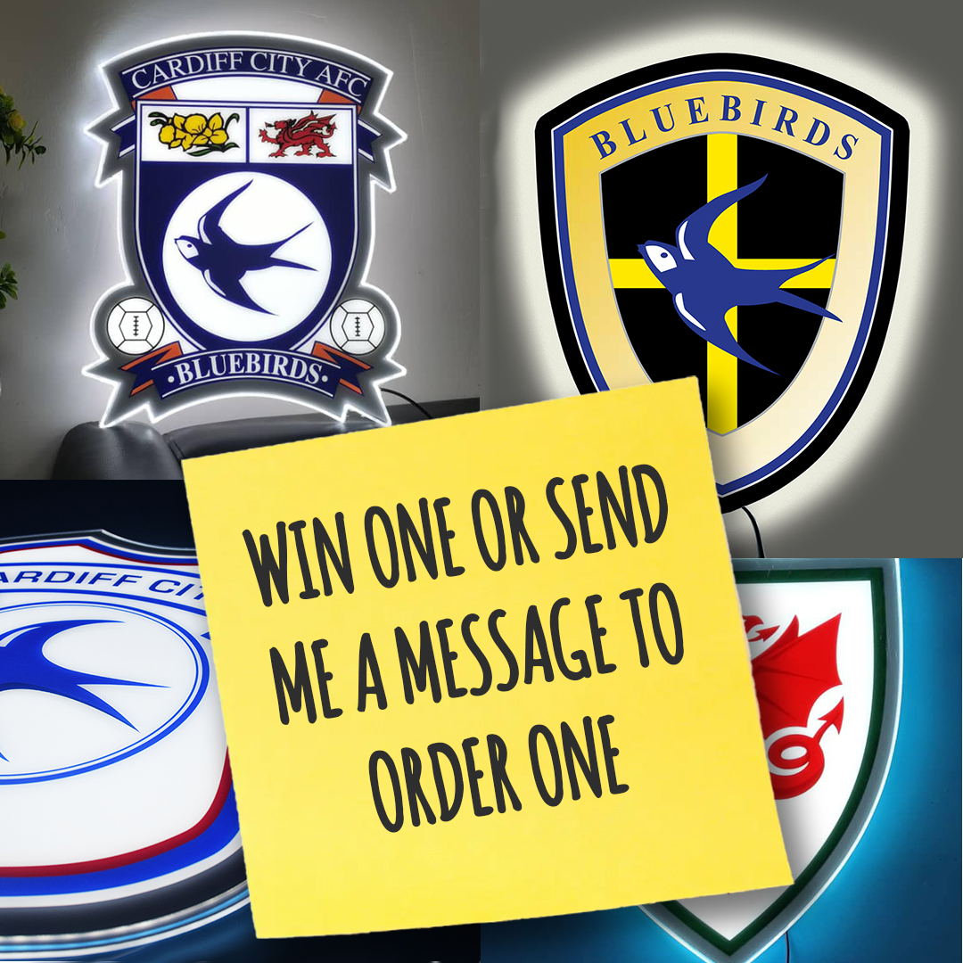 📢🎁 WIN AN LED WALL LIGHT! ⚽🏴󠁧󠁢󠁷󠁬󠁳󠁿
📣Hit LIKE, REPOST and leave a COMMENT to enter!
Winner will be drawn 10pm Monday - Good Luck!😉
Or to order instead just message me for more info