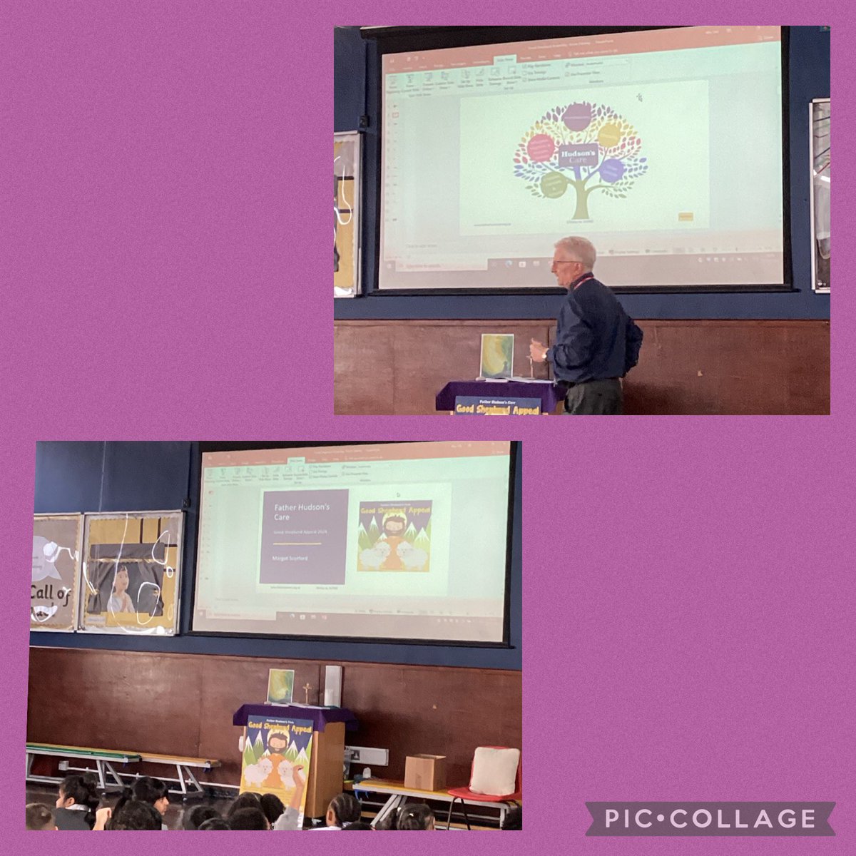 StBernsPrimary's tweet image. Year 3 and 4 learnt about the work of @FatherHudsons, we are supporting their Good Shepherd appeal this Lent. #catholiclife #almsgiving #stbernsre