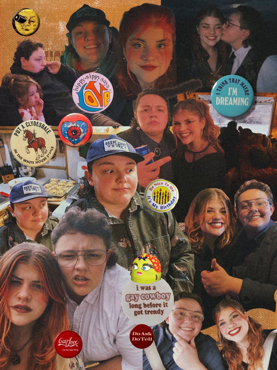 happy birthday (yesterday) to my best friend and best dyke!! 

i love loving you ☁️⭐️♥️