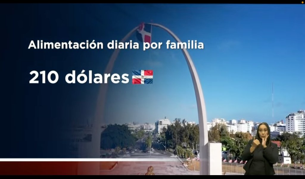 sergiocarlo's tweet photo. Adquirir los productos de alimentación diaria por familia tiene hoy un costo mensual en República Dominicana menor que en el resto de los países de la región; de 210 dólares en República Dominicana frente a los 250 de El Salvador; los 290 de Panamá; los 478 de Guatemala o los 569 de Costa Rica, según los datos del Consejo Centroamericano de Protección al Consumidor.