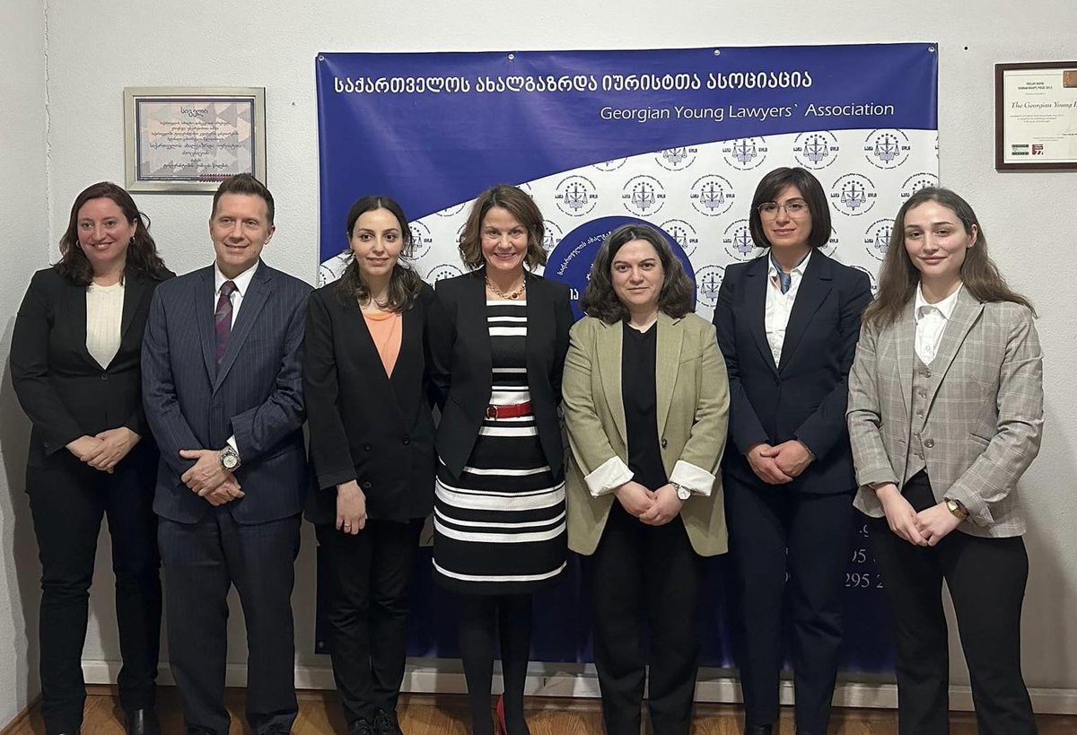 Celebrating Civil Society Organizations Day. Honored to host 🇺🇸 Ambassador to 🇬🇪 Robin L. Dunnigan from the USA in Georgia. Her visit is a significant endorsement of our work. Thanks to American support, GYLA has tirelessly advanced human rights and democracy in 🇬🇪 for 30 years