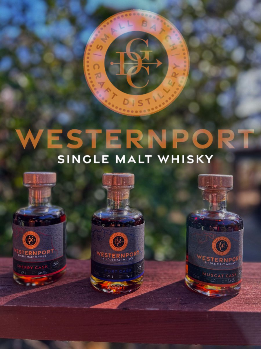 Westernport Single Malt Whisky is small batch whisky from a new craft distillery the Gippsland Distilling Company in regional Victoria (east of Melbourne). 
Sherry Cask 50%ABV
Port Cask 50%ABV
Muscat Cask 52%ABV 
#AustralianWhisky #SinglemaltWhisky #Gippsland #WesternportWhisky