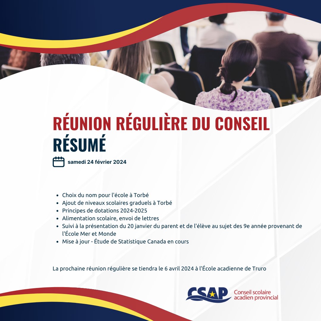 Les membres élus se sont réunis le 24 février 2024 pour la 304e réunion du Conseil. 

Résumé: csap.ca/images/Re%CC%8…