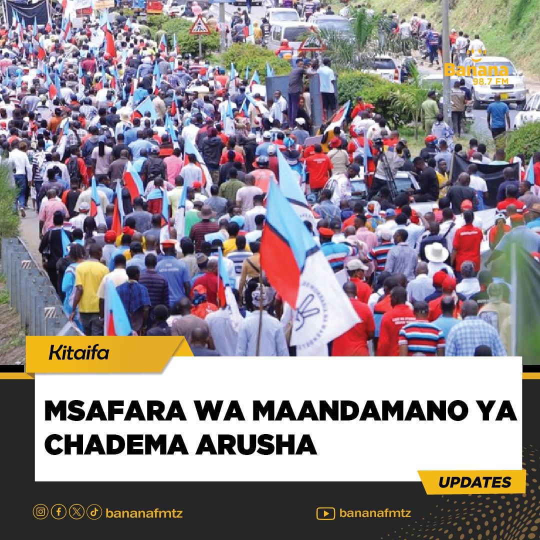 Wananchi wa ARUSHA leo wameonyesha #Commitment ya hali ya juu katika kuitafuta na kuipata Tanzania iliyobora. Yaani fikiria mtu anakuja kwenye MAANDAMANO bila kulazimishwa alafu anakubali kunyeshewa na mvua ilimradi ahakikishe amefikisha ujumbe wake. Watanzania wako tayari.