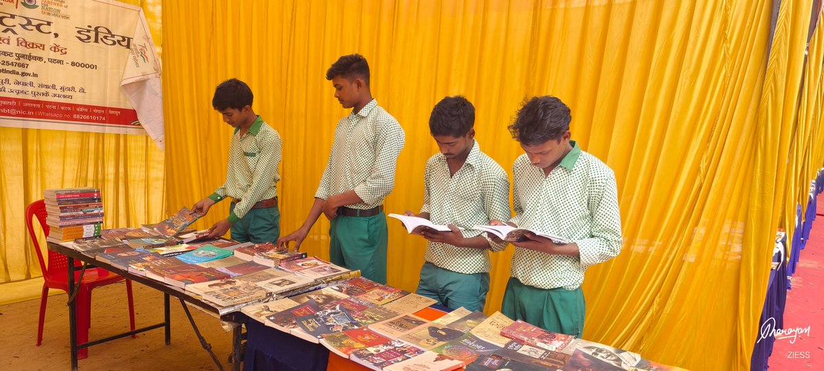theonlyaadi's tweet photo. Books help a person progress in life. Books are the best friends. Good books spread light and pave the way forward by removing the darkness in a person's life. #pustakmela #bookfair https://t.co/twIDCsruQO