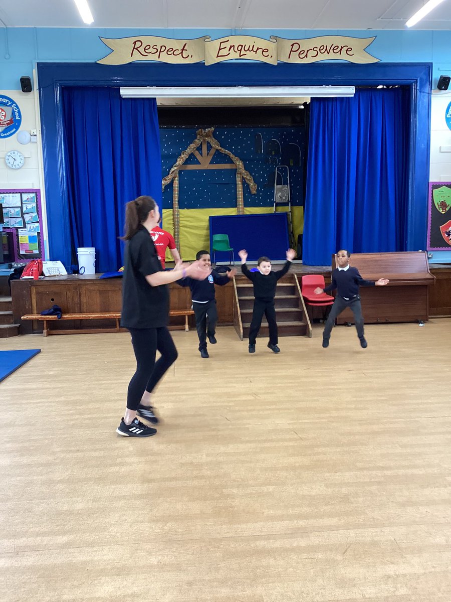 Thank you to the Olympian Amy Smith who inspired our children to never give up and follow their dreams! #perseverance