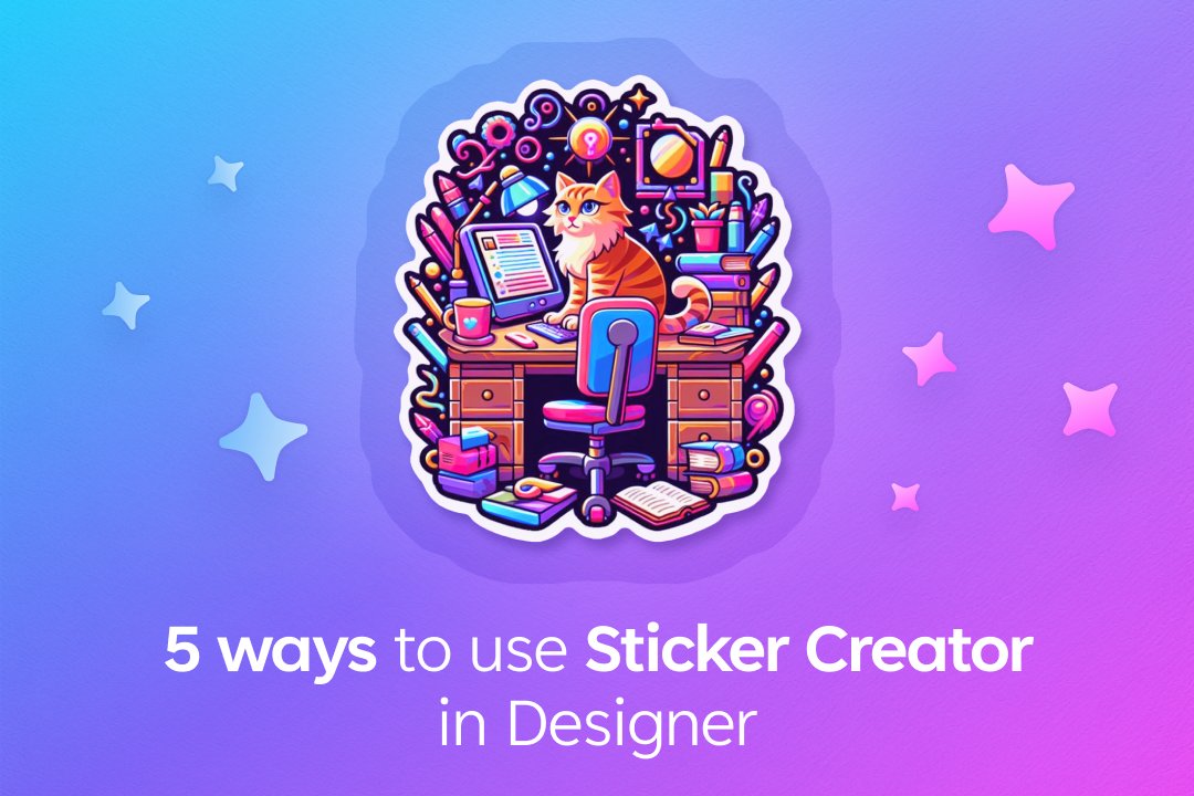 Q: What can you use Sticker Creator for? 🤔 A: What CAN'T you use it for!? 👏 If you're new to Sticker Creator, here's a great place to start: msft.it/6015crOjV #MicrosoftDesigner