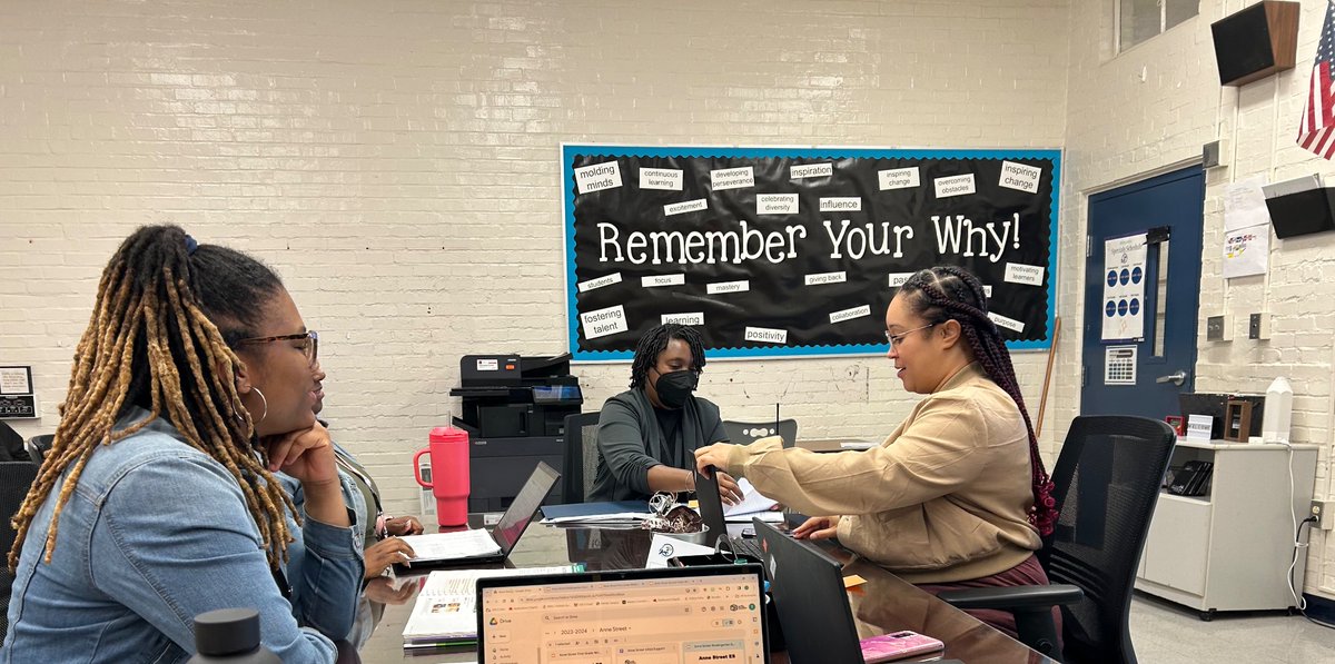 Shout out to Ms. Reid for working with her teachers on how to make instruction engaging! Kudos to teachers for coming to the table with specific activities for students to do in small group instruction! <a href="/AnneStreetES/">Anne Street Elementary School</a>