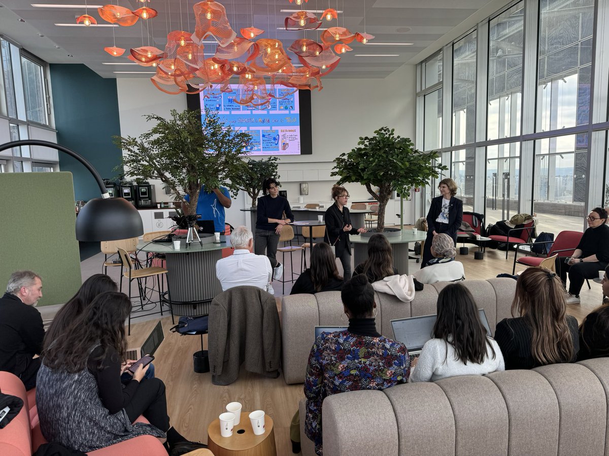 #WoGiTech C’est parti pour un atelier de travail autour du recrutement des femmes dans les métiers de la tech #womenintech