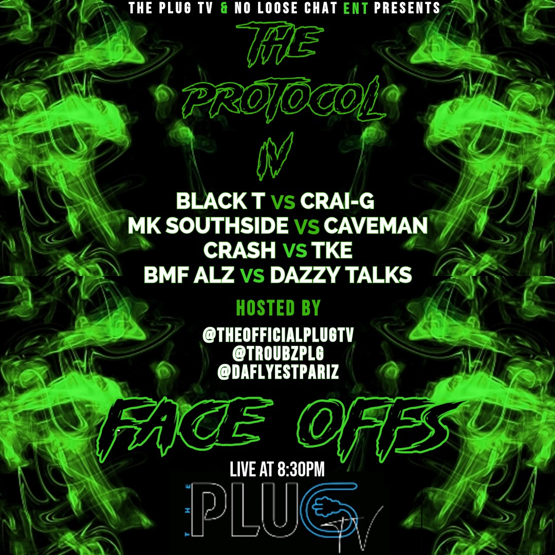 NoLooseChat's tweet image. #TheProtocol4

#FaceOffs 

HOSTED BY @TroubzPLG &amp;amp; @Pariz1

LIVE TONIGHT AT 8:30PM

youtube.com/@TheOfficialPl…

SUBSCRIBE!!