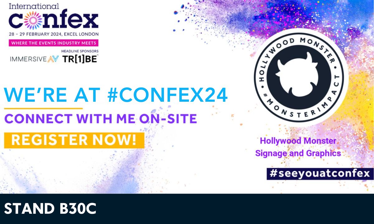 The countdown is nearly over...International Confex 2024 opens its doors at 9:30am tomorrow!

We're there, are you? Come and say hello, we're Stand B30C.

#excellondon #exhibitions #exhibitionindustry #sayhello #internationalconfex