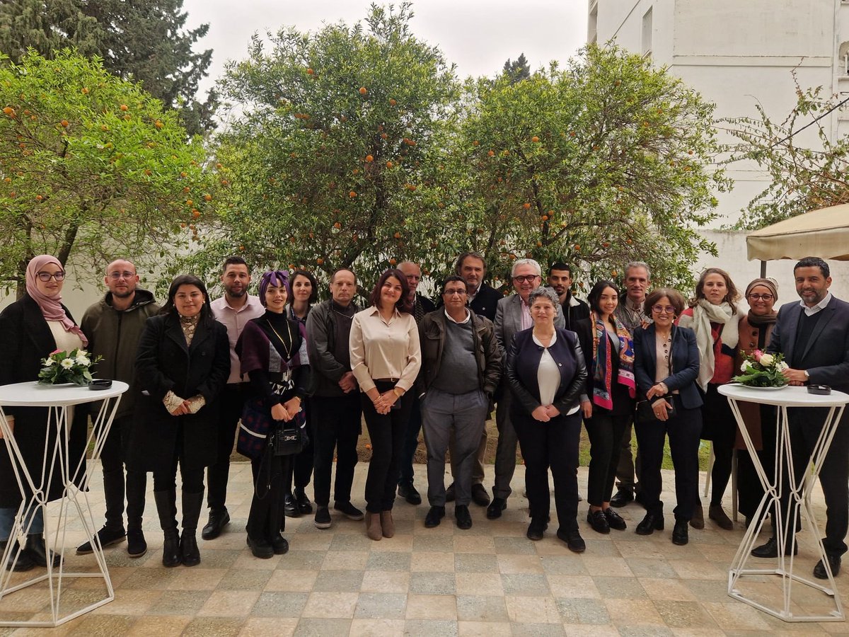 🇹🇳J'ai eu le plaisir de rencontrer les agents <a href="/ird_fr/">IRD.fr</a> et <a href="/Cirad/">Cirad</a> en #Tunisie, que je remercie : leur travail contribue à ce que la 🇹🇳 soit un partenaire important de l'institut en #Méditerranée