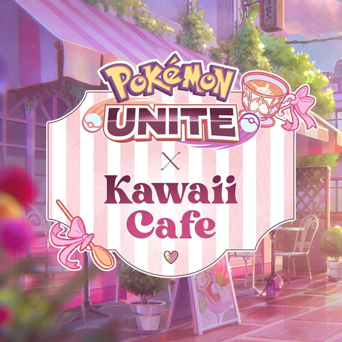 Olá, treinadores ~ 🎀 Feliz #PokemonDay !
Já imaginou como seria se Pokemon Unite recebesse skins lindas inspiradas no universo de Kawaii café?
Reunimos artistas incríveis para tornar essa ideia real!
Então sejam bem vindos ao nosso🍓🎀 #PokawaiiCafe! 🍰🌸

Segue o fio! 🧶