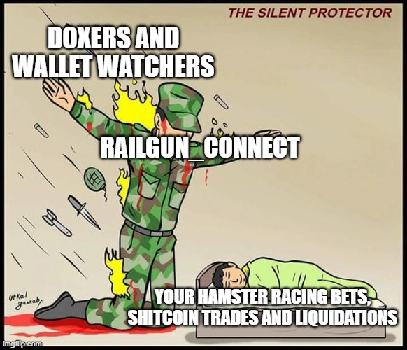RAILGUN_Project's tweet photo. Rather than waiting for an integration to be shipped one protocol at a time, RAILGUN_connect works as a private WalletConnect that instantly works with dApps.

🧠 Imagine, borrowing and lending $ETH, trading perps, minting stables, or earning yield on any platform privately.

5. https://t.co/fe4gHzXuTH