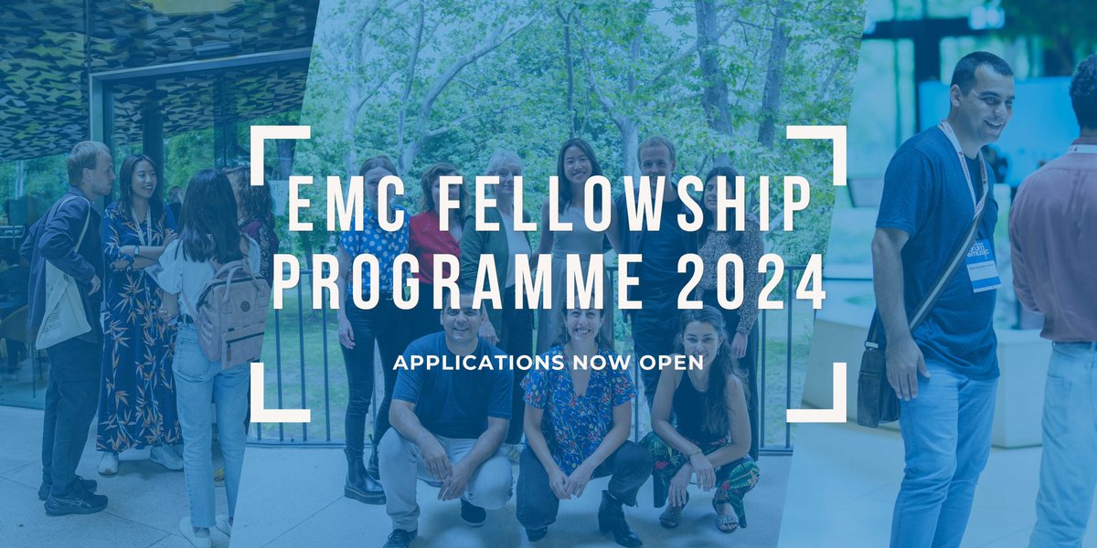 Less than one week left to apply!✍️ The EMC Fellowship Programme offers emerging professionals in the music sector an opportunity to internationalise their careers and to develop professionally Apply by 4 March 2024 at 12:00 CET Find out more here: bit.ly/3Uk4LqQ