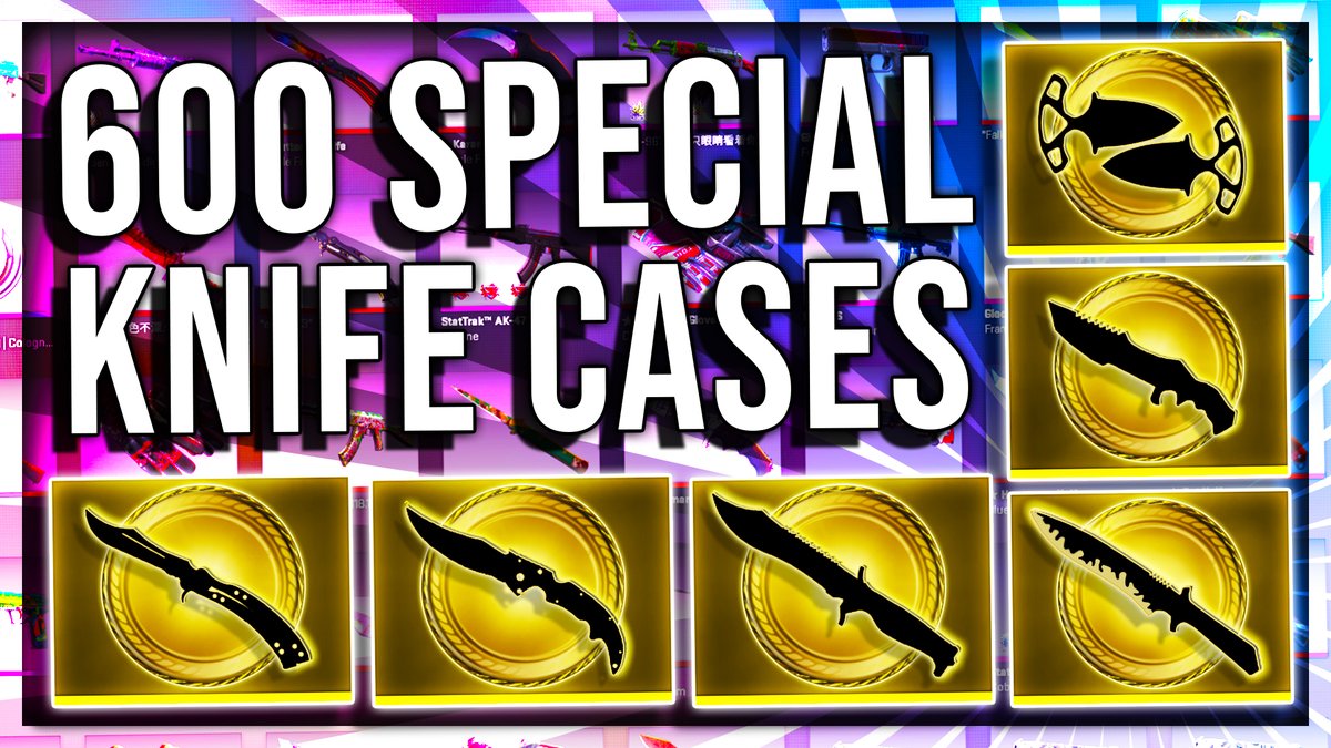 NEW VIDEO: OPENING 100 OF EVERY SPECIAL CASE (600 CASE OPENING) youtube.com/watch?v=rVBw4H…