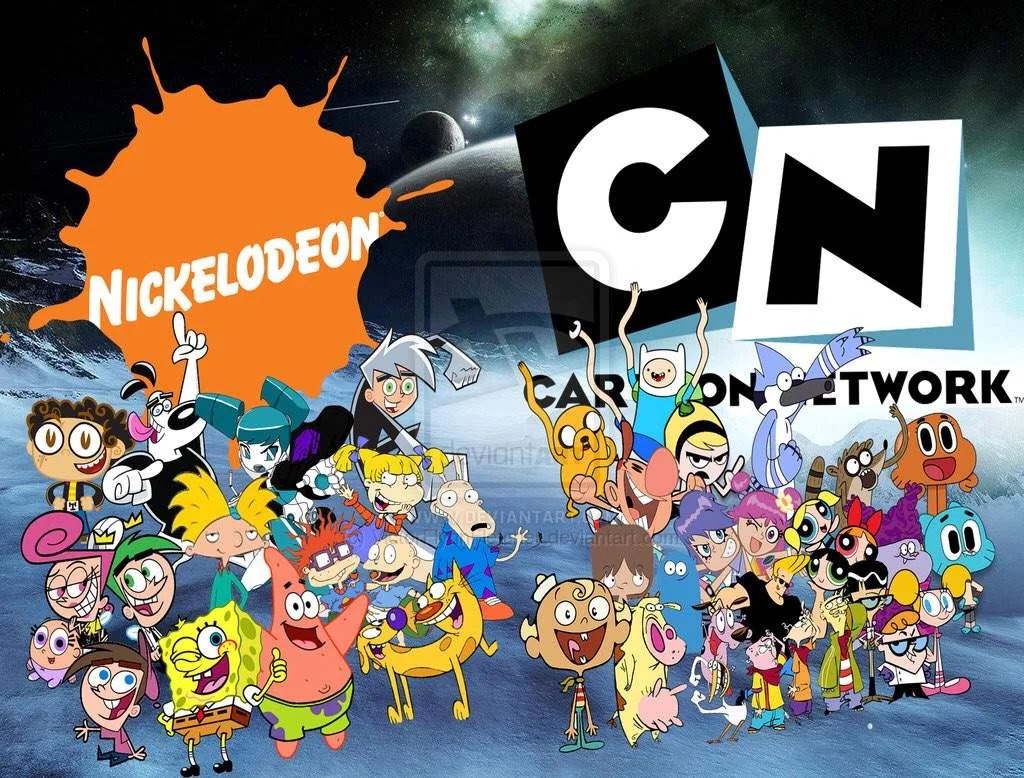 Nickelodeon | Tops | Nickelodeon Cartoon Characters Tshirt | Poshmark
